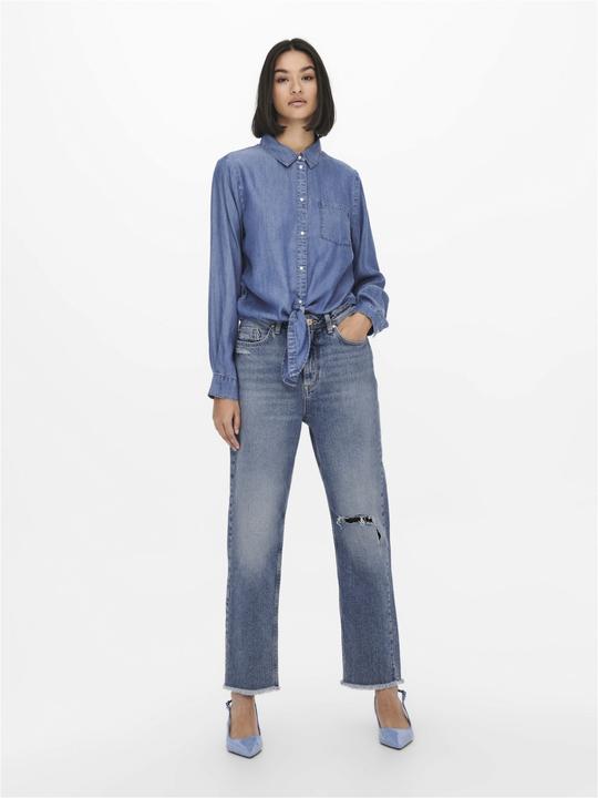 Image du produit JdY Chemise en jean avec détails de noeuds (34)
