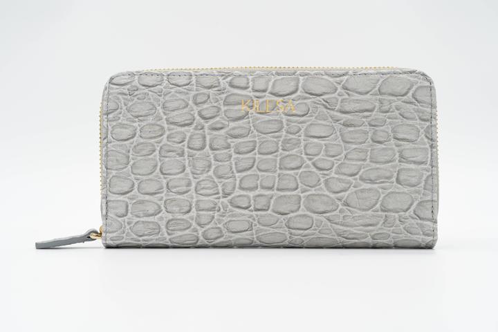 Immagine prodotto Kilesa Portafoglio ICON con zip grande - Colore Grigio stampa cocco
