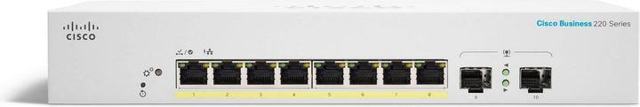 Actual product image Cisco CBS220-8P (8/2-Port Gigabit, 65W PoE+) (10 Ports)