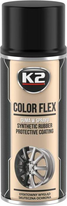 Produktbild GCS Color Flex Gummispray – Glänzend Schwarz 400Ml