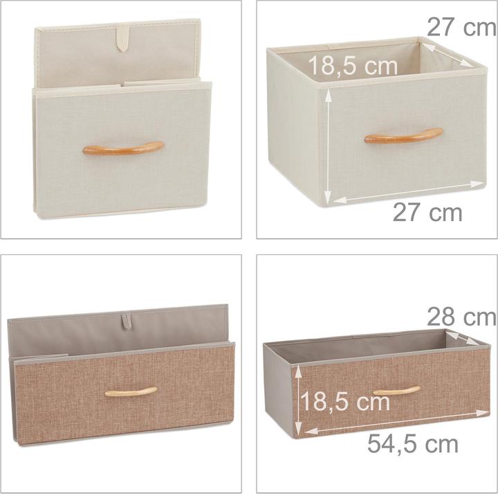 Produktbild Relaxdays Schubladenschrank (87.5 x 31.5 x 58 cm)