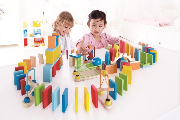 Actual product image Hape fantasy domino