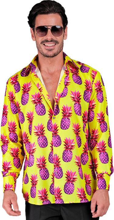 Produktbild Widmann NEON ANANAS PARTY FASHION HEMD (Hemd), XXL