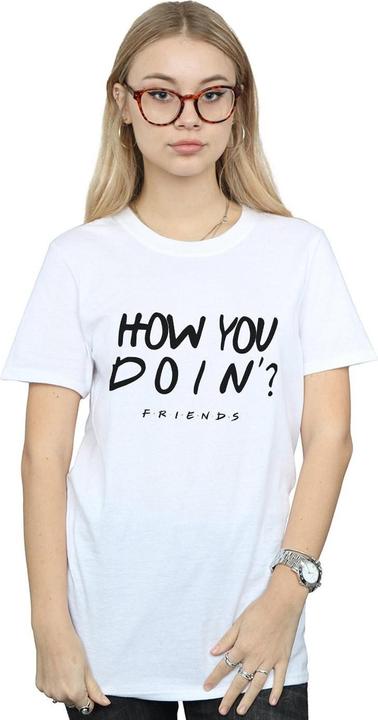 Produktbild Friends How You Doin? Boyfriend Fit TShirt (M)