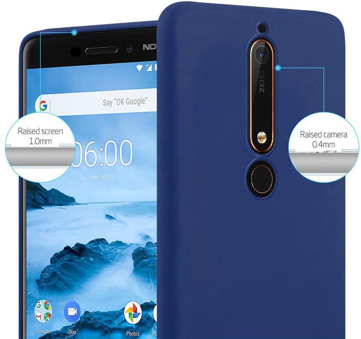 Actual product image Cadorabo TPU Candy Cover (Nokia 6.1, Nokia X6 2018)