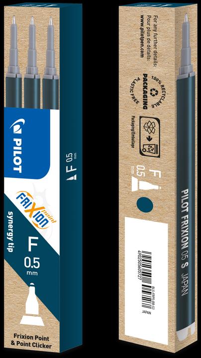 Image du produit Pilot FriXion Roller (Recharger, Bleu foncé, 0.50 mm)