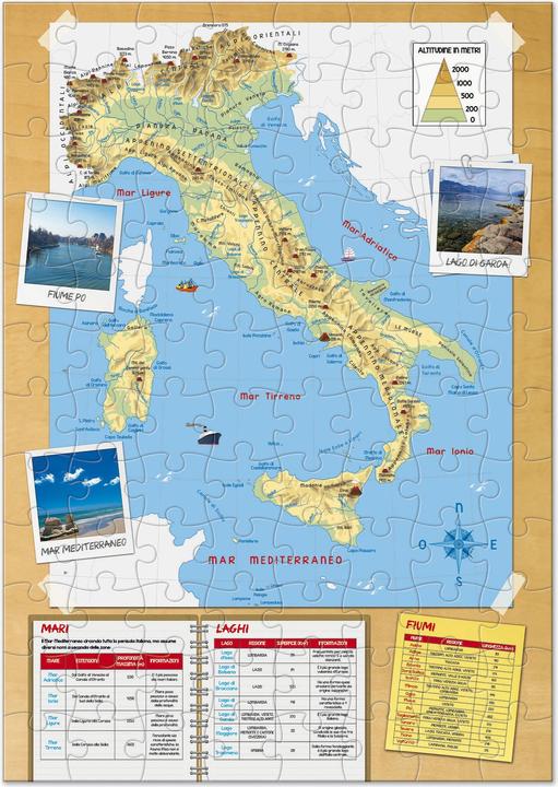 Image du produit Clementoni Sapientino Jeu éducatif Découvrons l'Italie Smart (Italien)
