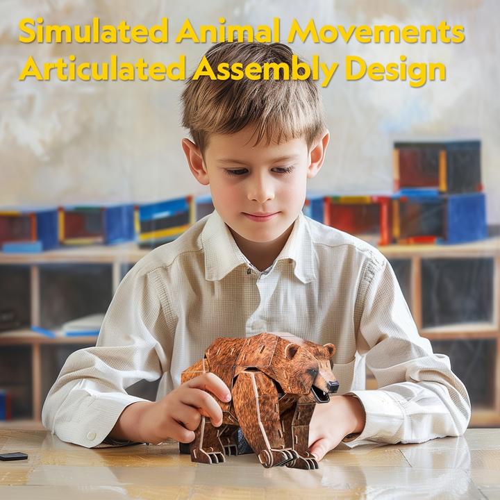 Actual product image Cubicfun 3D Puzzle Braunbär 3D Puzzle 88 Teile (88 pieces)
