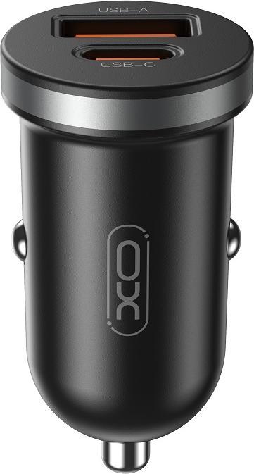 Image du produit xO chargeur de voiture CC56 PD 30W QC 1x USB 1x USB-C noir