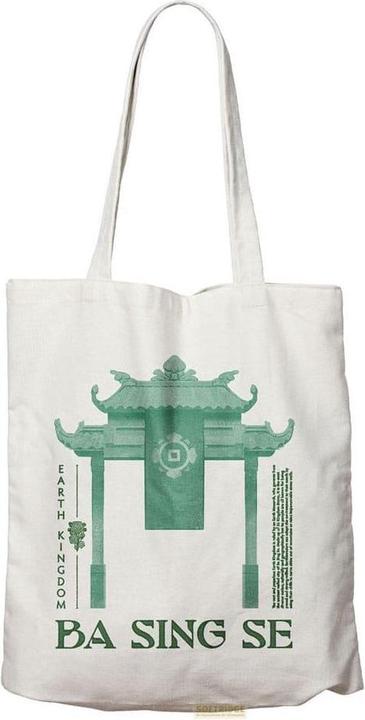 Actual product image Fanattik Avatar The Lord of the Elements Tote Bag Ba Sing Se
