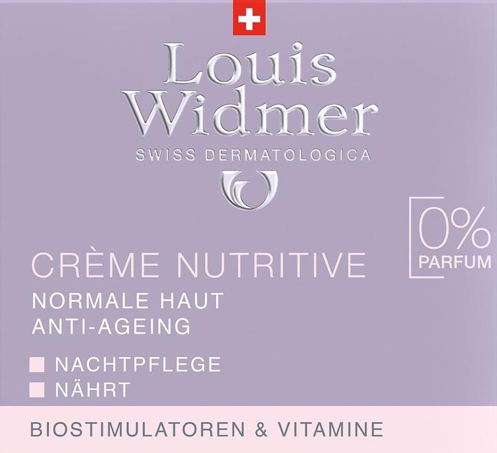 Image du produit Louis Widmer Crème Nutritive non parfumée (50 ml, Crème de nuit)