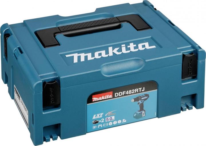 Image du produit Makita DDF482RTJ 18V avec deux batteries (Fonctionnement sur batterie)