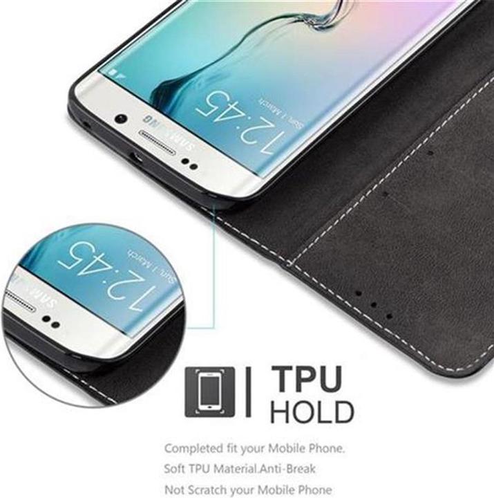 Actual product image Cadorabo Book X Wallet Cover (Samsung Galaxy S6 Edge)