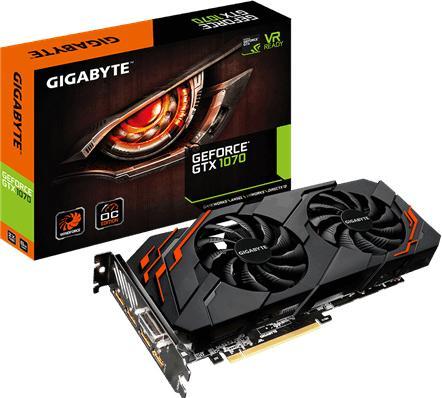 Produktbild Gigabyte GeForce GTX 1070 Windforce OC (8 GB)