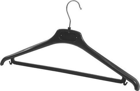 Produktbild Alba Kleiderbügel PMBASICPL Schwarz 450 mm x 220 mm (20 x)