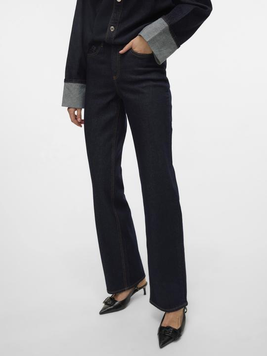 Produktbild Vero Moda VMMELISA Mittlere Taille Weiter Beinschnitt Jeans Weit geschnitten (W25/L32)