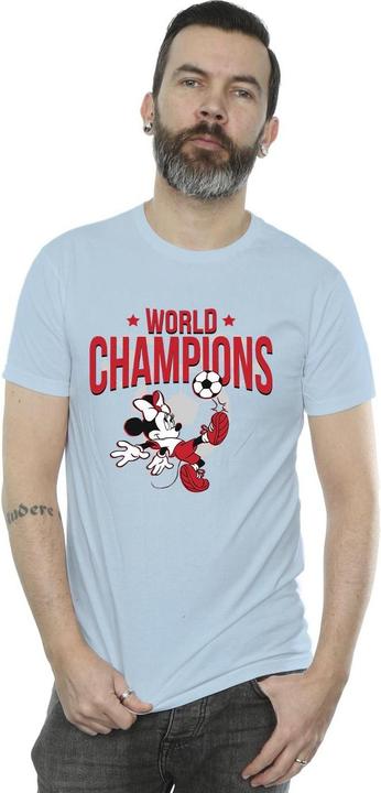 Immagine prodotto Disney Minnie Mouse World Champions Maglietta Uomo (L)