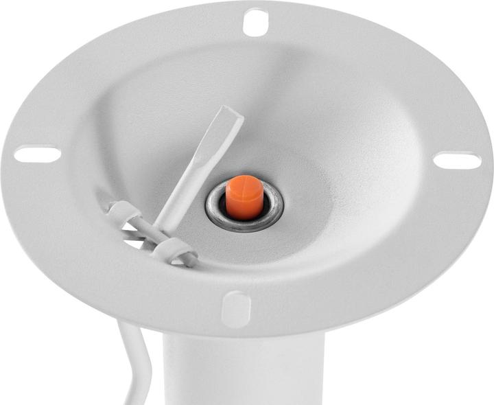 Image du produit CLP Piètement de rechange pour tabouret de bar 8 x 8 cm, blanc