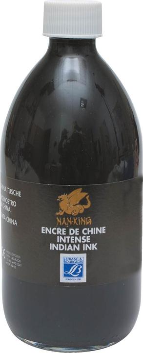Produktbild Lefranc & Bourgeois Tinte Nan-King, schwarz, Inhalt: 250 ml im Glas (Ersatzmine, Schwarz)