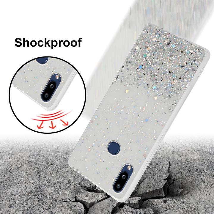 Immagine prodotto Cadorabo Copertura in TPU scintillante (Samsung Galaxy A10s, Samsung Galaxy M01s)