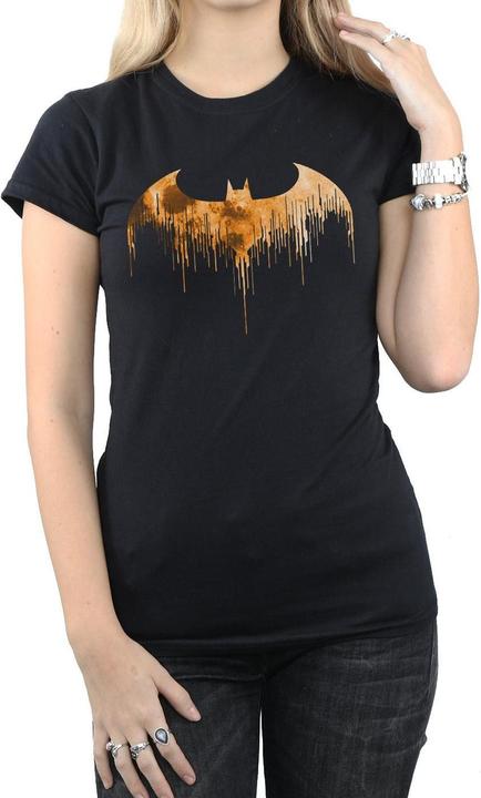 Produktbild Batman Arkham Knight Halloween Mond Logo Füllung Baumwolle TShirt (L)