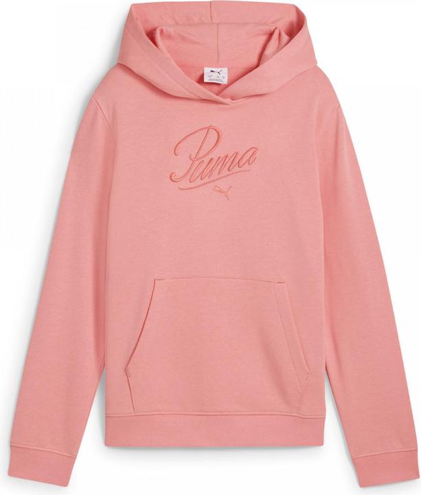 Puma ESS SCRIPT Hoodie TR G (164)