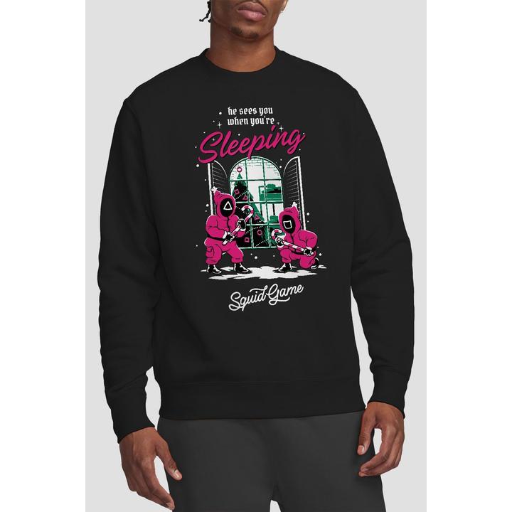 Produktbild Squid Game He Sees You When You're Sleeping Sweatshirt (XL)