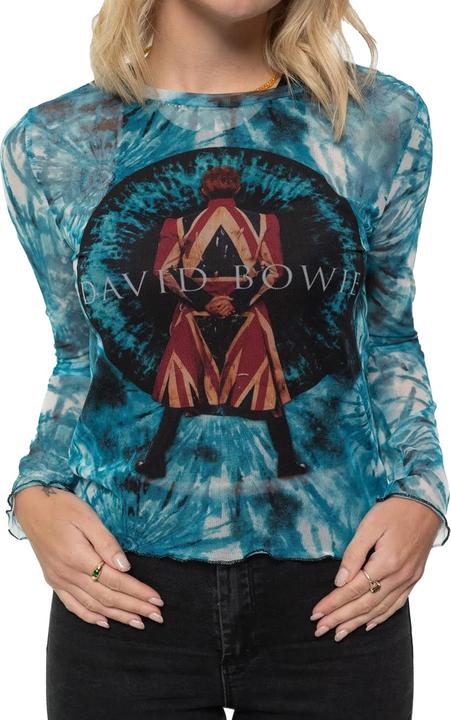 Image du produit David Bowie - Haut court LIVE & WELL - Femme (XL)
