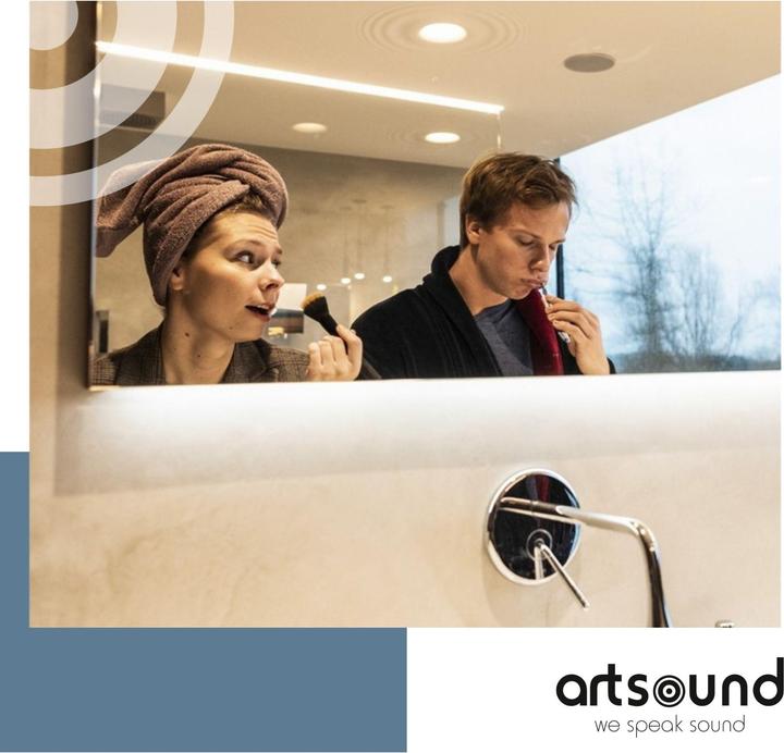 Produktbild Artsound HPRE650, rechth. inbouw HAPPI LS, 85W, wit