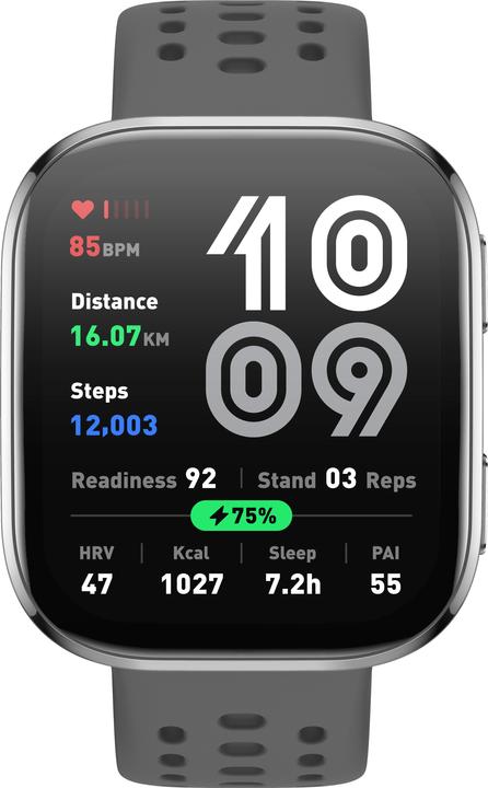 Actual product image Amazfit Bip 6 Dunkelgrau