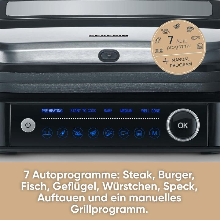 Produktbild Severin KG 2395 Bistecchiera Elettrica con Display