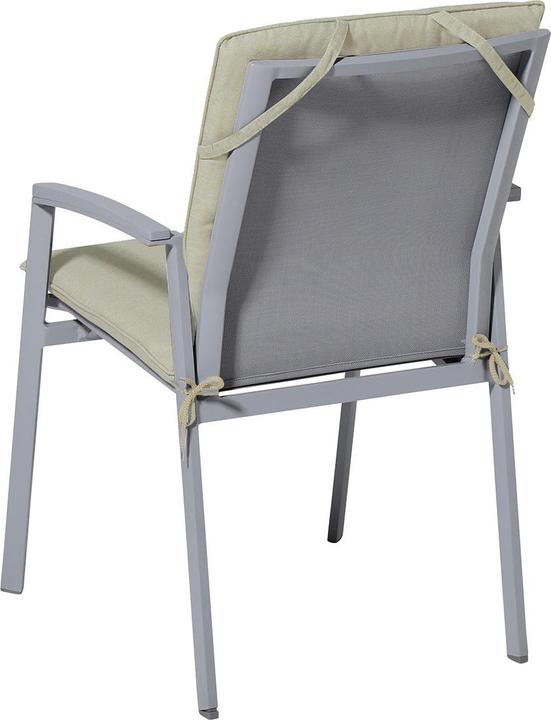 Immagine prodotto Natura Punto Schienale basso per sedia da giardino di Madison, set da 4 (97 x 49 cm)