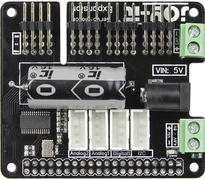 Actual product image Joy-it Raspberry Pi® Expansion Board MotoPI-R ( MotoPI-R )