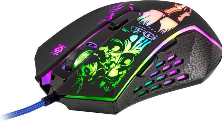 Produktbild Defender Gaming, kabelgebunden, optische Maus GM-933 SIN'SISTER 7200dpi 6P hintergrundbeleuchtet (Kabelgebunden)