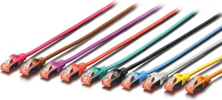 Produktbild Digitus CAT 6 S-FTP Patchkabel Cu LSZH AWG 27/7 Länge 7 m Farbe Gelb (S/FTP, CAT6, 7 m)