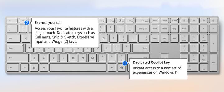 Actual product image Microsoft Surface Keyboard (2nd Edition) (CH, Wireless)