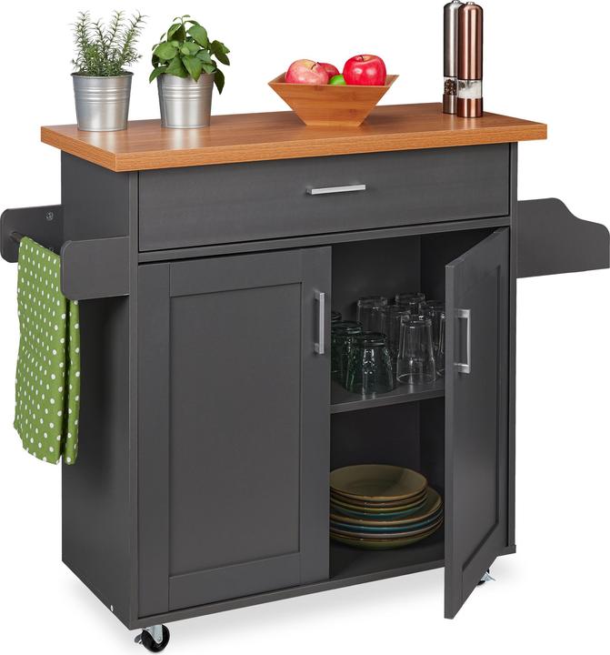 Image du produit Relaxdays Chariot cuisine
