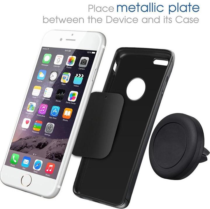 Immagine prodotto JTI Supporto per bocchette d'aria - porta telefono magnetico universale per auto