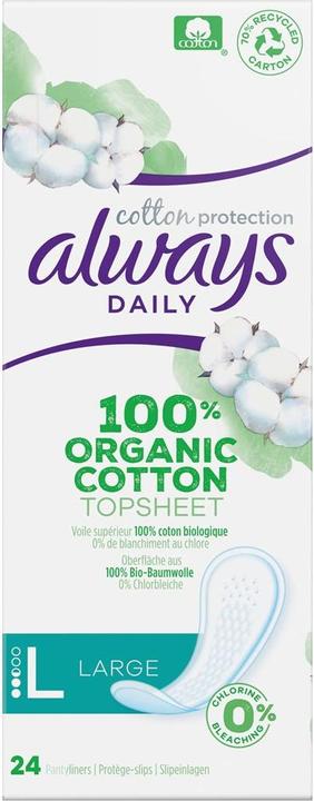 Produktbild Always Cotton Protection (24 x, Slipeinlagen)