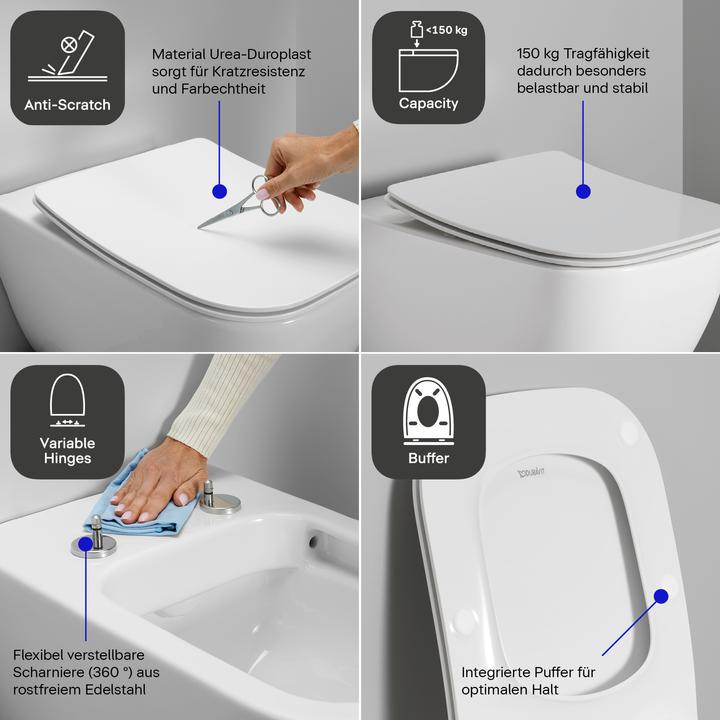 Image du produit Duravit Assortiment de sièges de WC universels Siège de WC