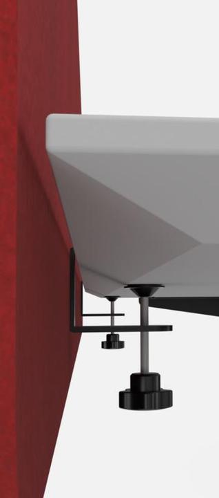 Actual product image OK-Line Tischklemmen Side, weiss