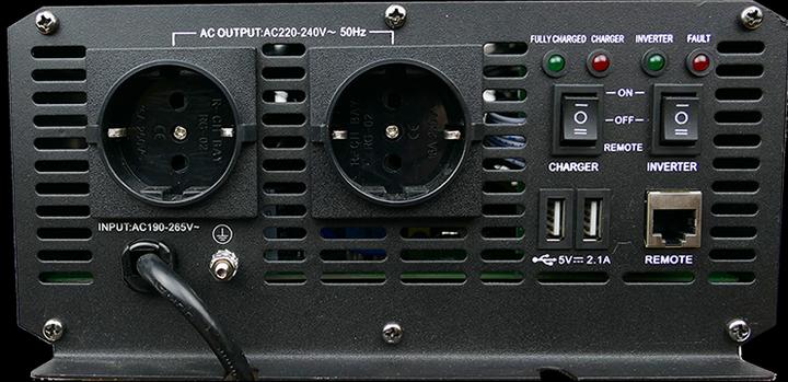 Produktbild Voltima VSC2012 Sinus Charger-Inverter 2000W/12V Sinus-Wechselrichter mit Ladegerät und NVS