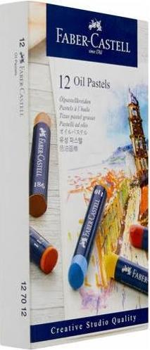 Actual product image Faber-Castell Oil pastels STUDIO (Multicoloured, 12 x)