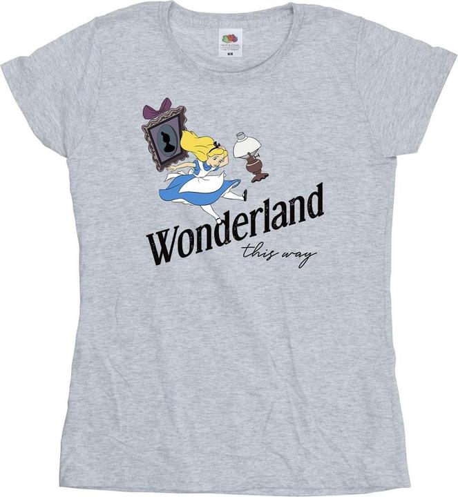 Produktbild Disney Alice In Wonderland This Way TShirt (XXL)