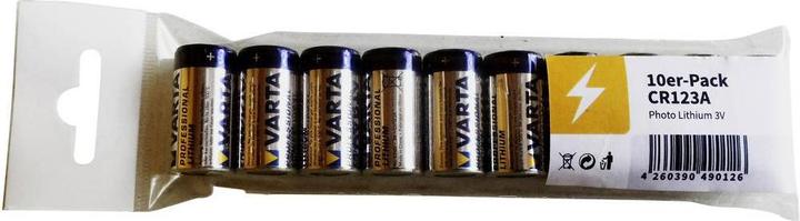 Produktbild Varta Professional Photo CRLithiumBatterie (10 Stk., RCR123A, 1430 mAh)