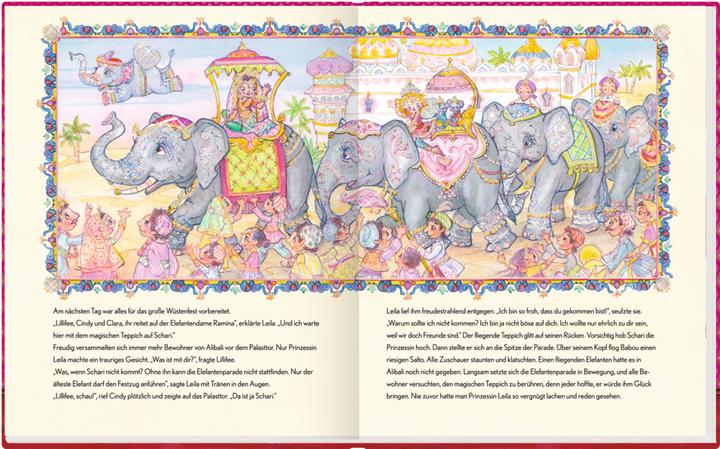 Actual product image Prinzessin Lillifee und der fliegende Elefant (German, Monika Finsterbush, 2017)