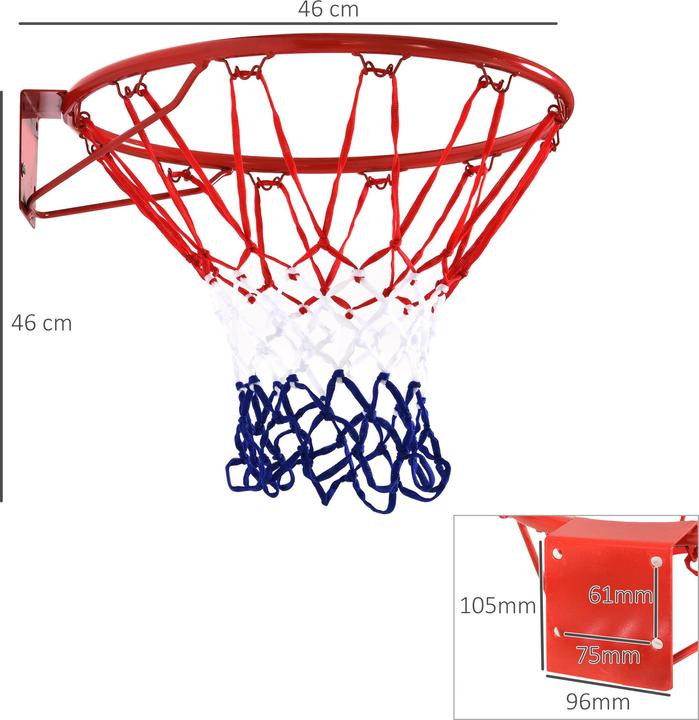 Produktbild Homcom Basketballkorb mit Netz