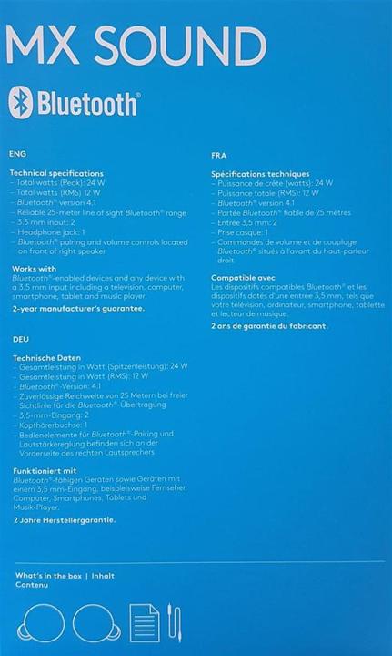 Produktbild Logitech MX Sound