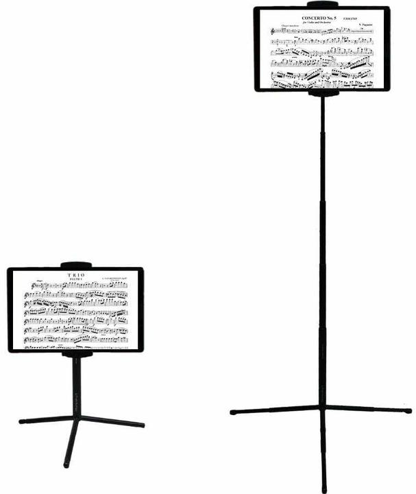 Actual product image Dolfinos Ultraportabler Notenständer Digital