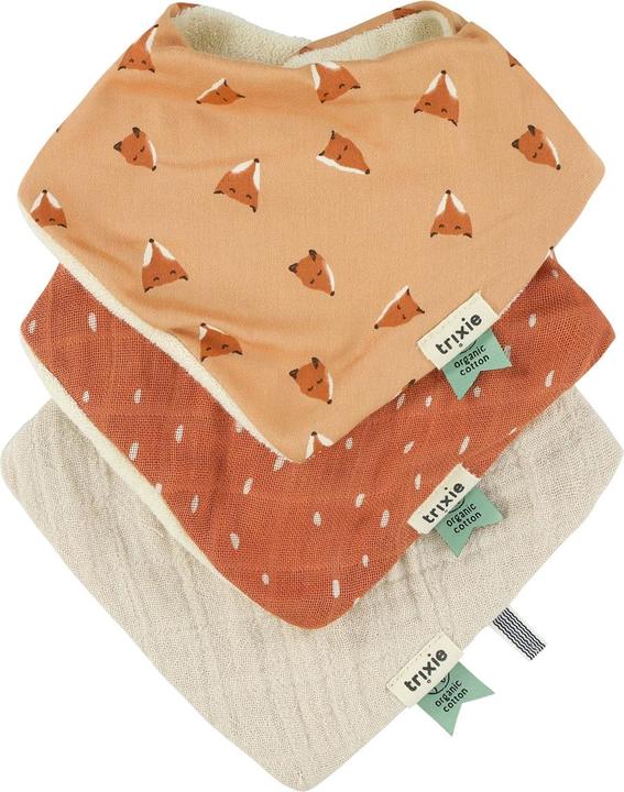 Immagine prodotto Trixie Baby Set di 3 bavaglini Bandana elefante
